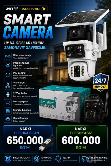 Smart camera wifi 360°