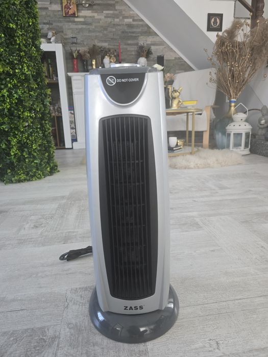 Aeroterma aer cald/rece electrica Zass. 2 trepte, 2 KW termostat