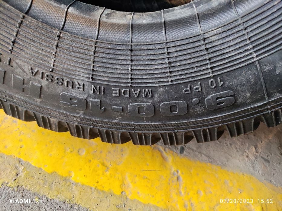 Шина 9.00-16 КАМА НКФ-8 121A6 (Нижнекамск) с камерой