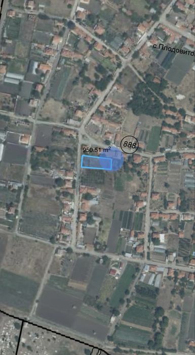 Парцел в регулация/УПИ с.Плодовитово