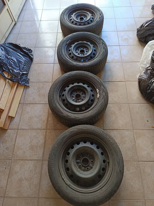 Железни джанти 6 1/2 JX 16 + подарък зимни гуми Nokian