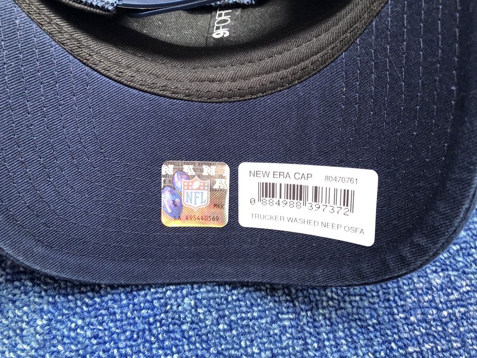 New Era 9forty NFL New England Patriots Trucker Washed Cap ОРИГИНАЛНА