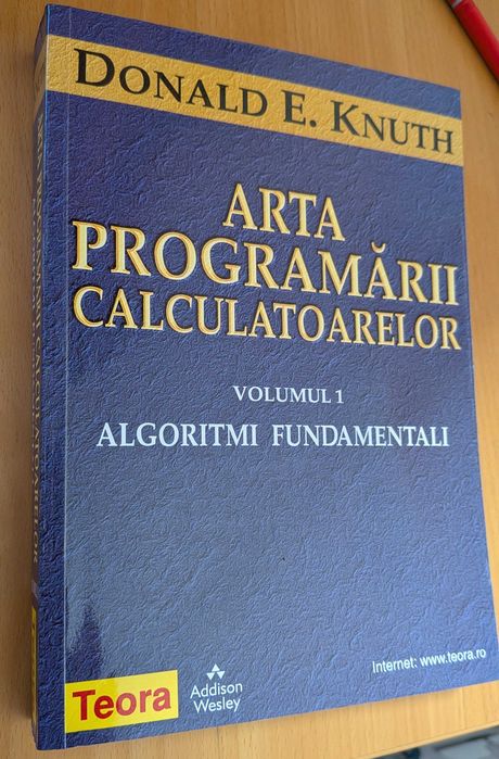 Arta programarii calculatoarelor - Donald Knuth Algoritmi fundamentali
