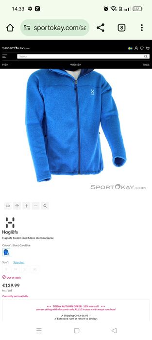 Bluza de munte Haglofs Polartec, mărime S