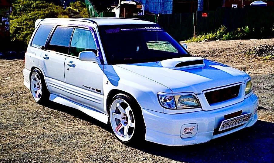 Пороги STI Subaru Forester SF