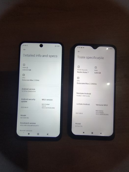 Xiaomi Redmi Note 10 5G,Note 7