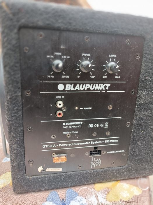 Subwoofer Blaupunkt
