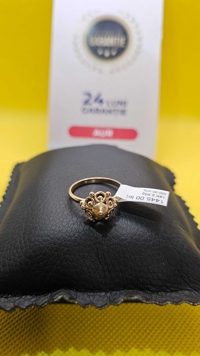 Inel aur 14k (Ag 29 Siraj ) B34108 / Garantie 2 Ani !!