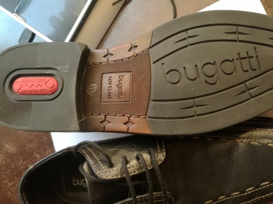 pantofi lux ocazie office noi Bugatti softline Bally  41 si 43