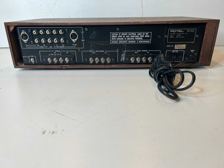 Amplificator Rotel RX-102L Vintage