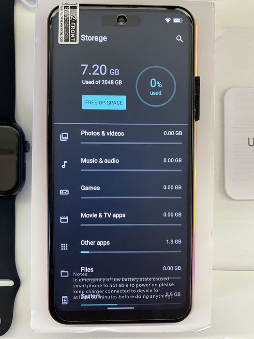 Реплика iPhone 17 Pro Max 22GB RAM / 2TB / Android 15 + Smart Watch