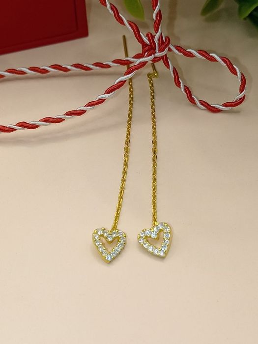 Bijuterii argint placate cu aur de 14 k