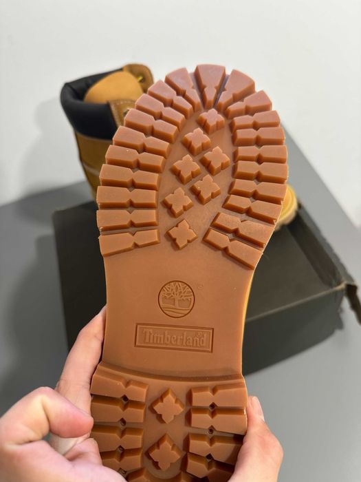 Ghete Timberland Premium 6in Wheat Nubuck, mar 39, 37