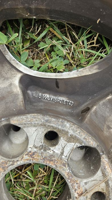 Jante aliaj originale 15" Mercedes Clasa A (W168) / Vaneo - 5x112