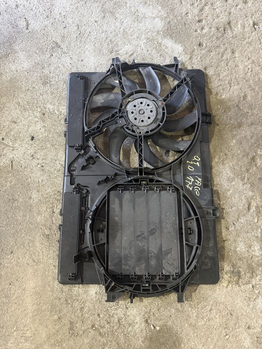 Перка радиатор охлаждане Audi A4 B8 A5 8T Q5 8R Valeo 8K0959501G 8K0959455Q 8K0121207L 8K0121207P