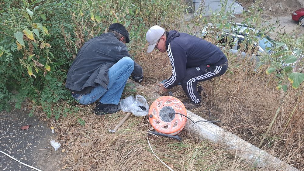 Установка шлагбаум