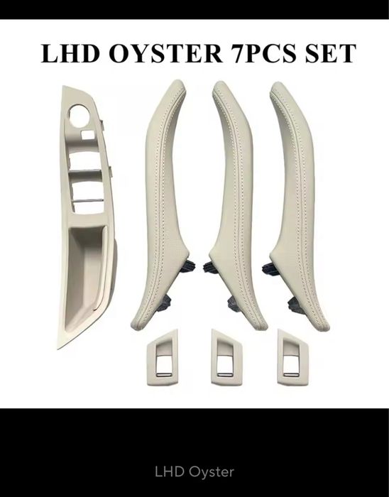 Set manere complete interior Bmw Seria 5 F10 F11 negru,crem,alb bej