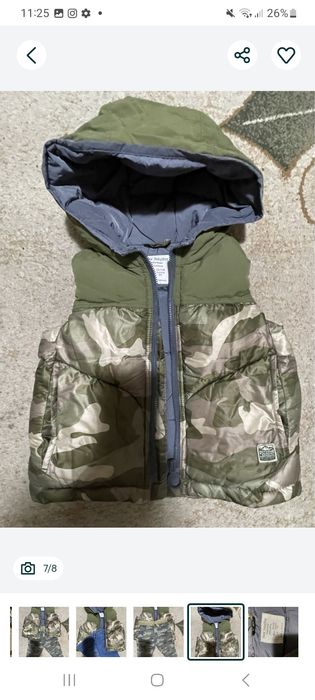 Детские вещи зара нм жилетка худи