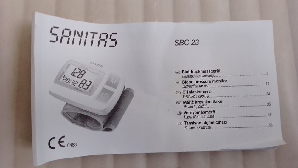 Tensometru SANITAS SBC 23