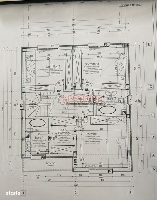 Casă individuală P+1 | 136 mp utili + 310 mp curte | Comuna Berceni