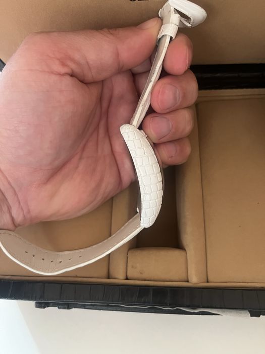 Franck Muller white croco