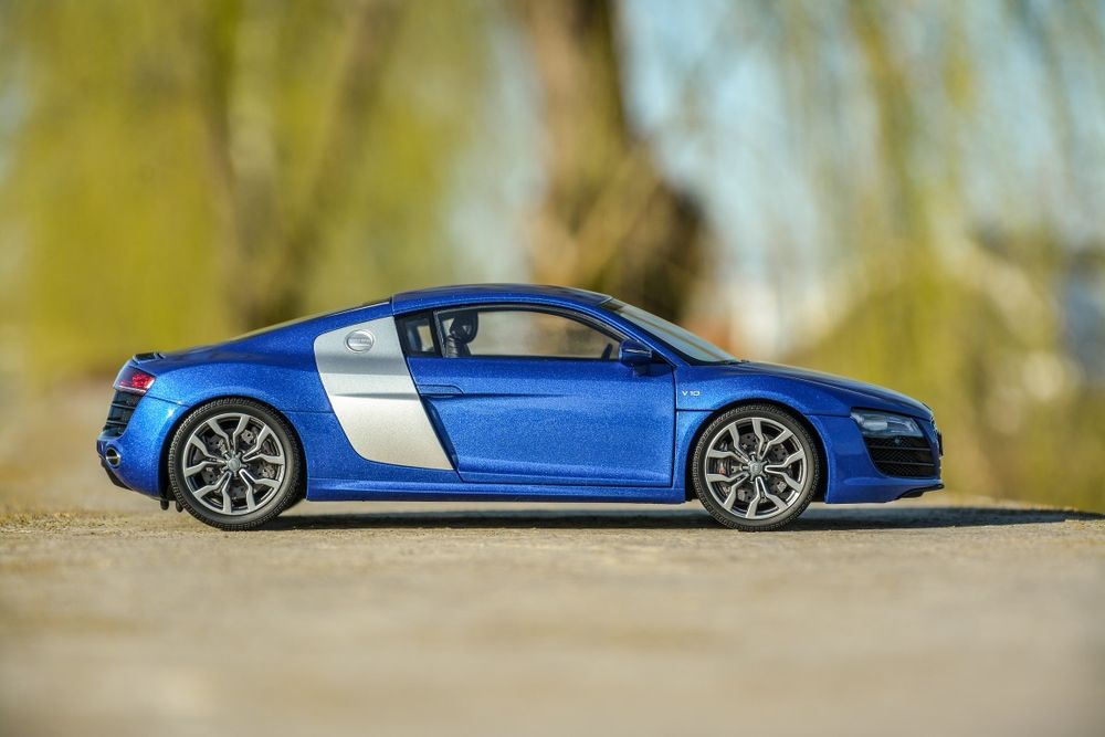 Macheta auto 1/18 Kyosho , Audi R8 . Nu autoart