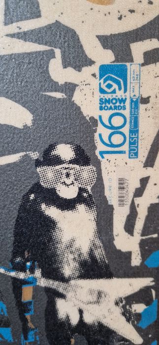 Vand placa snowboard " wide " Salomon 166 cm