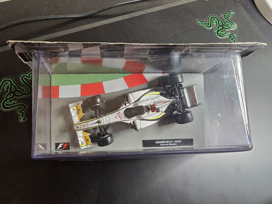 Vand macheta Formula 1 Brown GP Button 1:43