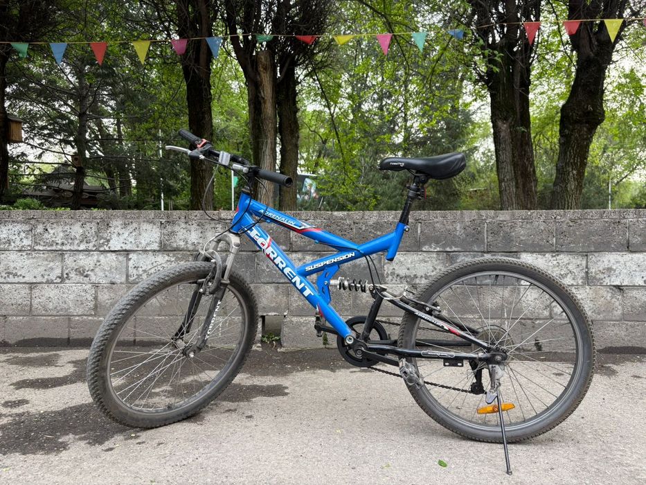 Двух подвесный Велосипед