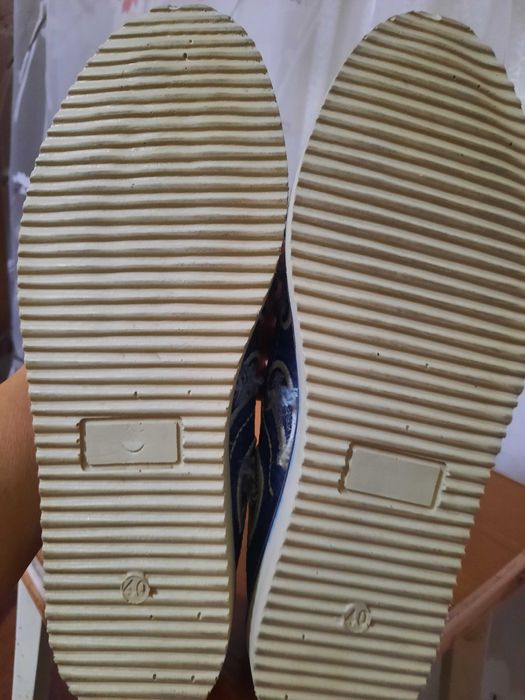 Балетки джинсовые р 40