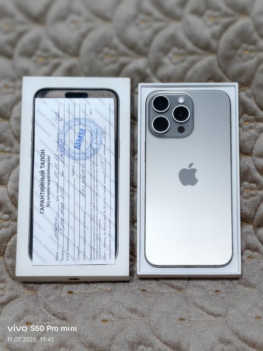 iPhone 15 Pro Max 512 gb ёмкость 90