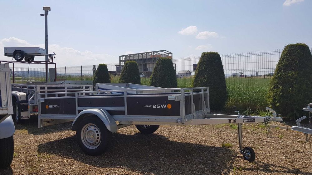 Remorci 750 kg, VESTA 25, Tego,1 Ax , dimensiuni 250 x 135 x 37 cm