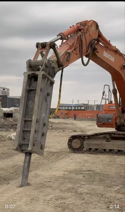 Экскватор Гусеничный, Гидромолот, Экскавтор Колёсный