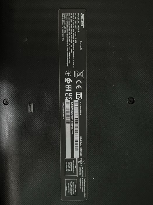 Ноутбук Acer Aspire 315-58