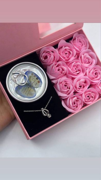 Цепь с жемчуг титан