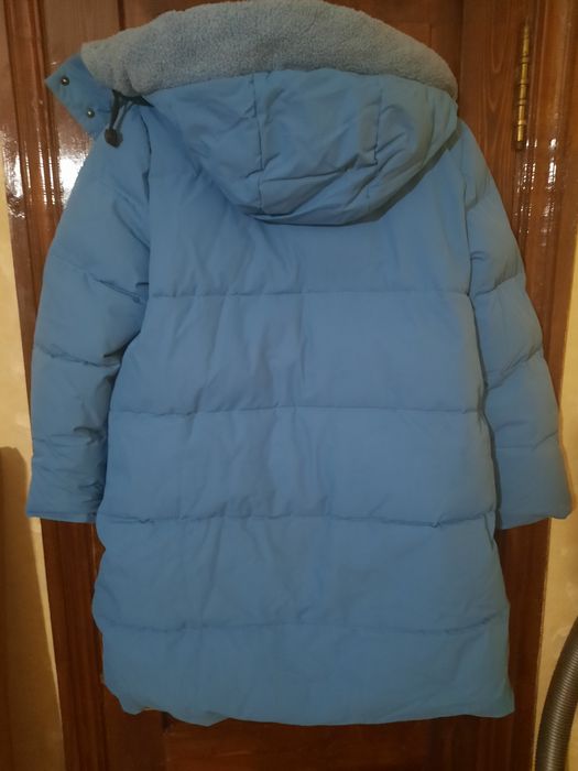 Пуховик на девочку рост 158