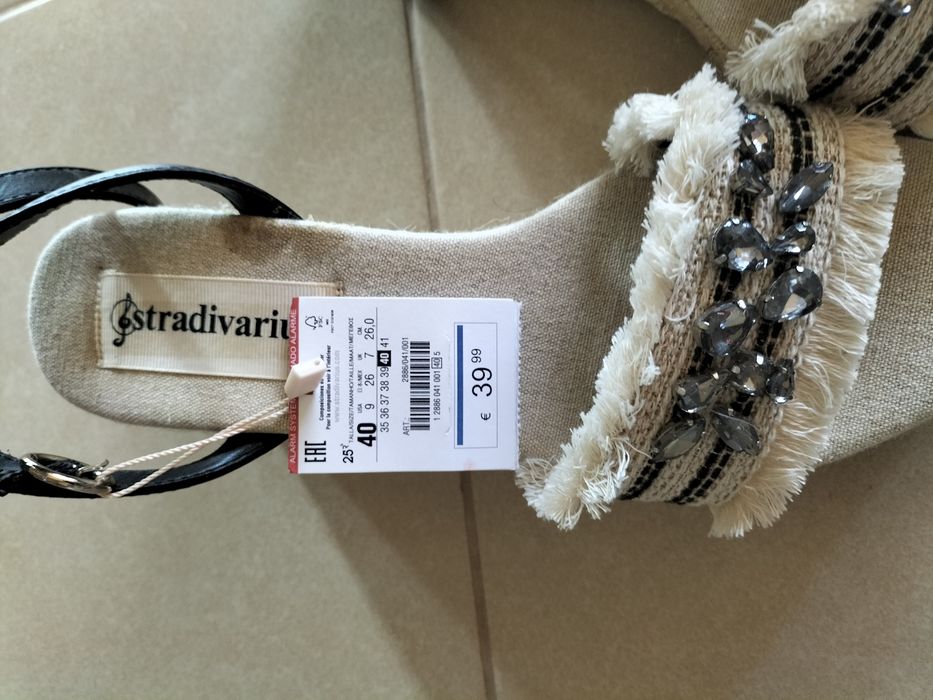 Sandale dama Stradivarius noi