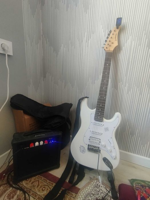 Гитара в комплекте все