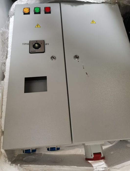 Эл.Счетчик 380ВАвтоматы 3-х полюсные 380ВВРУ с переключением на дгу(ге