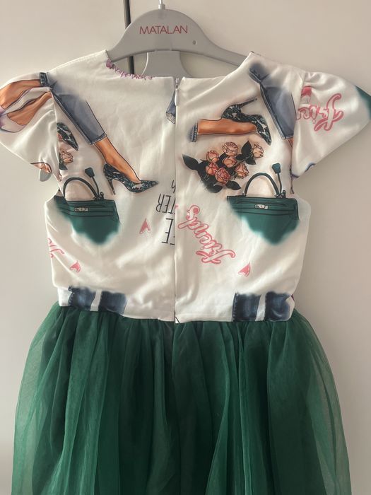 Детска рокля с тюл