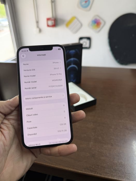 Vand Iphone 12 Pro 128Gb blue Full Box
