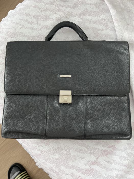 Портфель Pierre Cardin кожанный