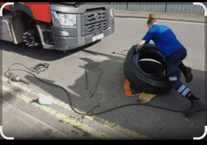 вулканизация с выезд грузовой-легковой.