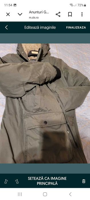 Geaca iarna copii. Lc Waikiki, culoarea verde ( oliver )