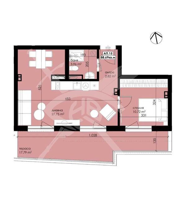 Двустаен - Созопол