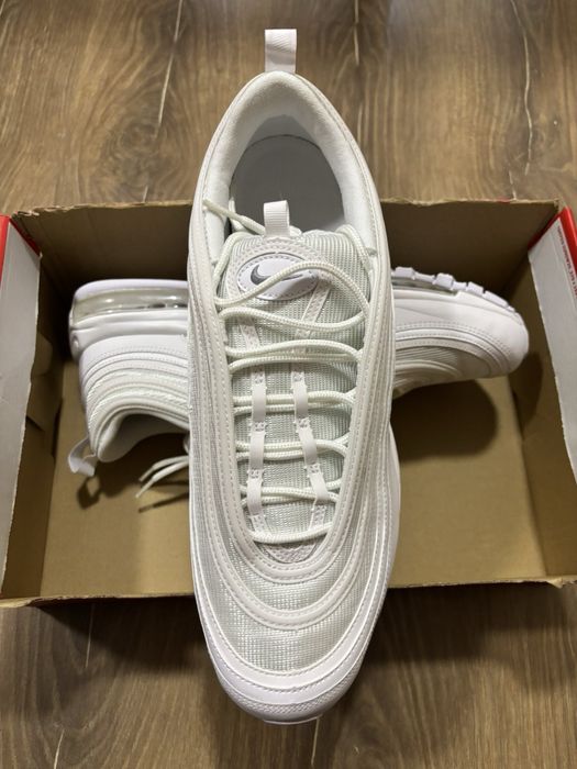 Маратонки Nike Air Max 97 “Triple White”  - размер 49.5