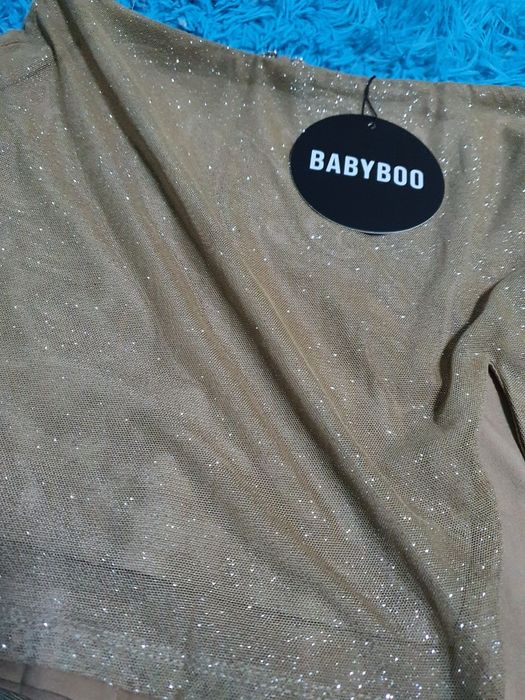 Fusta BabyBoo gold sparkle