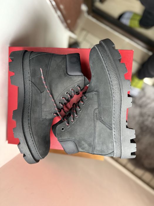 Hugo ghete barbati din piele neagra marimea 41 noi originale