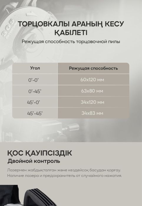 Торцовочная пила TASKUM t42210