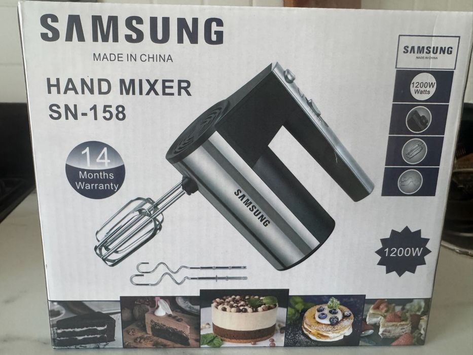 Продам миксер новый мощный Samsung